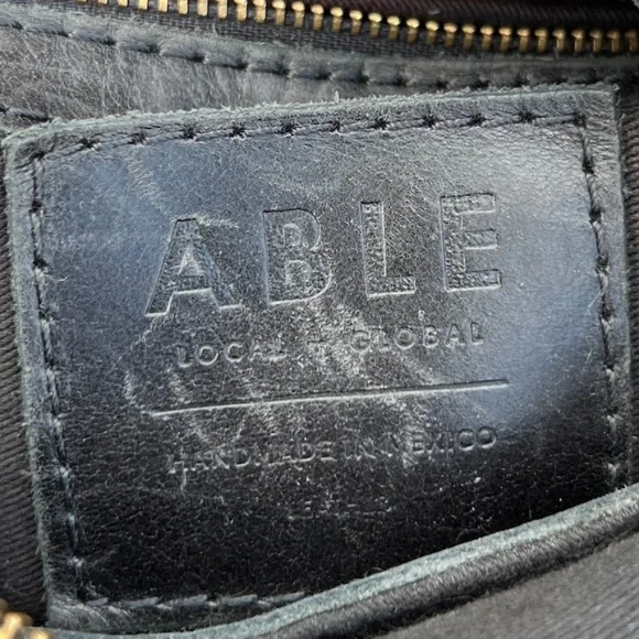 ABLE Abera Commuter Black/Cognac‎